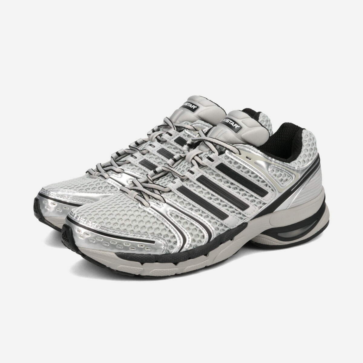 adidas ADISTAR CONTROL 5 アディダス アディスター コントロール 5 メンズ レディース スニーカー ローカット GREY TWO/CORE BLACK/SILVER METALLIC グレー KI6154|KICKS LAB. 店