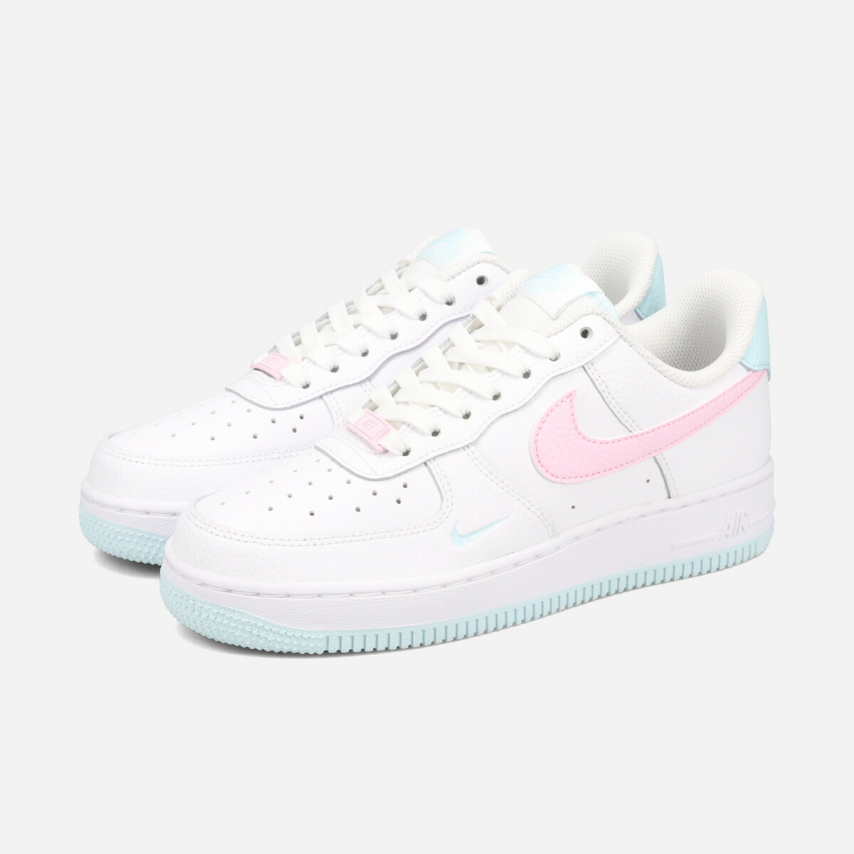 【新品24.5cm】NIKE エアフォース１GS ホワイト/ピンク 新品24cm】NIKE AIR FORCE 1 (GS) エアフォース 1 ホワイト