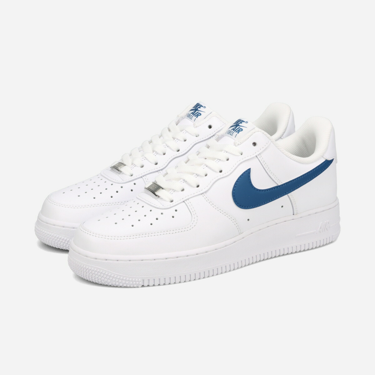 NIKE AIR FORCE 1 '07 ナイキ エア フォース 1 '07 メンズ スニーカー ローカット WHITE/WHITE/COURT BLUE ホワイト FJ4146-123