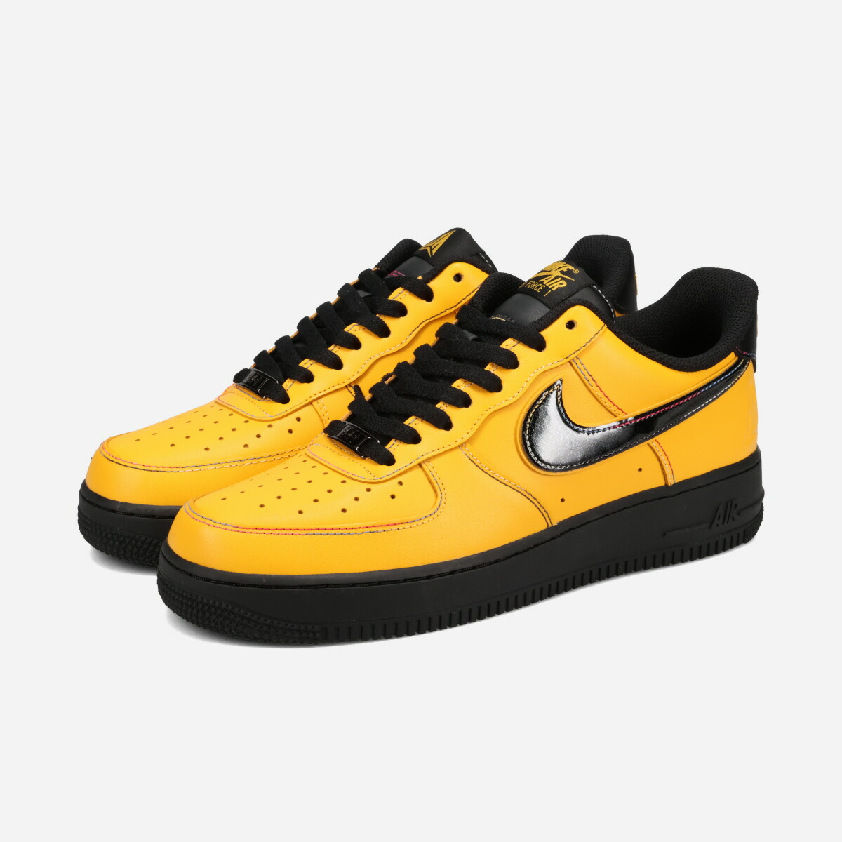 NIKE AIR FORCE 1 '07 × JA MORANT -LET ME BE JA/SUNDIAL- ナイキ エア フォース 1 '07 × ジャ・モラント -レット ミー ビー ジャ/サンダイアル- メンズ スニーカー ローカット SUNDIAL/COBALT BLISS/BLACK イエロー IQ2713-700
