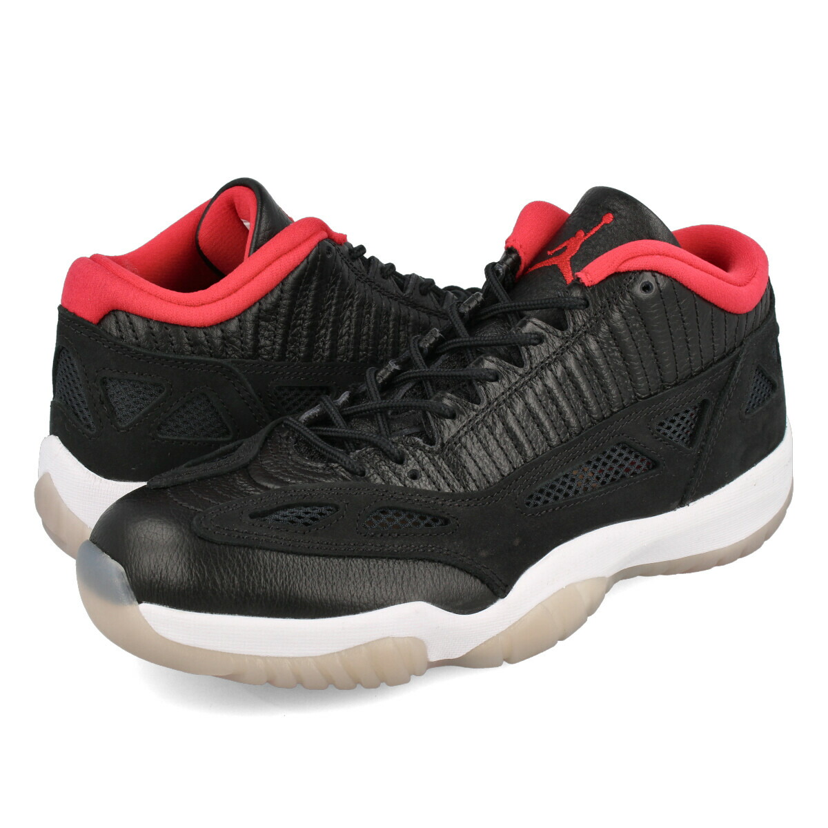 NIKE AIR JORDAN 11 LOW IE 【BRED】 ナイキ エア ジョーダン 11 レトロ ロー IE BLACK/WHITE/TRUE RED 919712-023 : SELECT SHOP LOWTEX