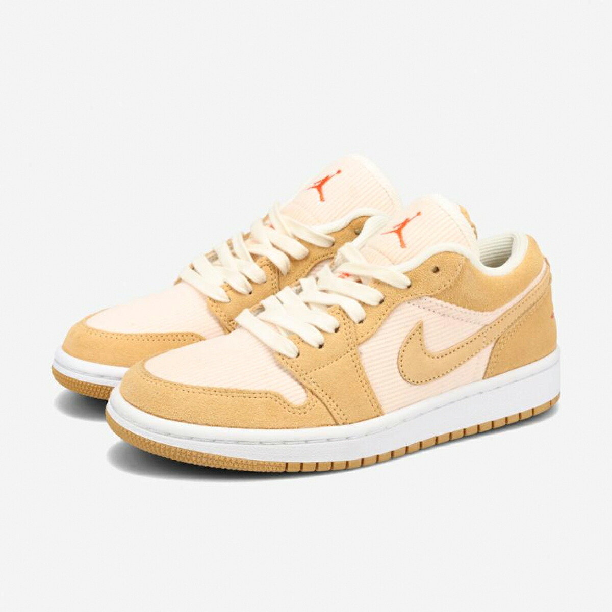 【12,000円均一SALE】 NIKE WMNS AIR JORDAN 1 LOW SE ナイキ ウィメンズ エア ジョーダン 1 ロー SE メンズ ローカット TWINE/ORANGE/ORANGE QUARTZ/SAIL ベージュ オレンジ dh7820-700｜KICKS LAB. 店