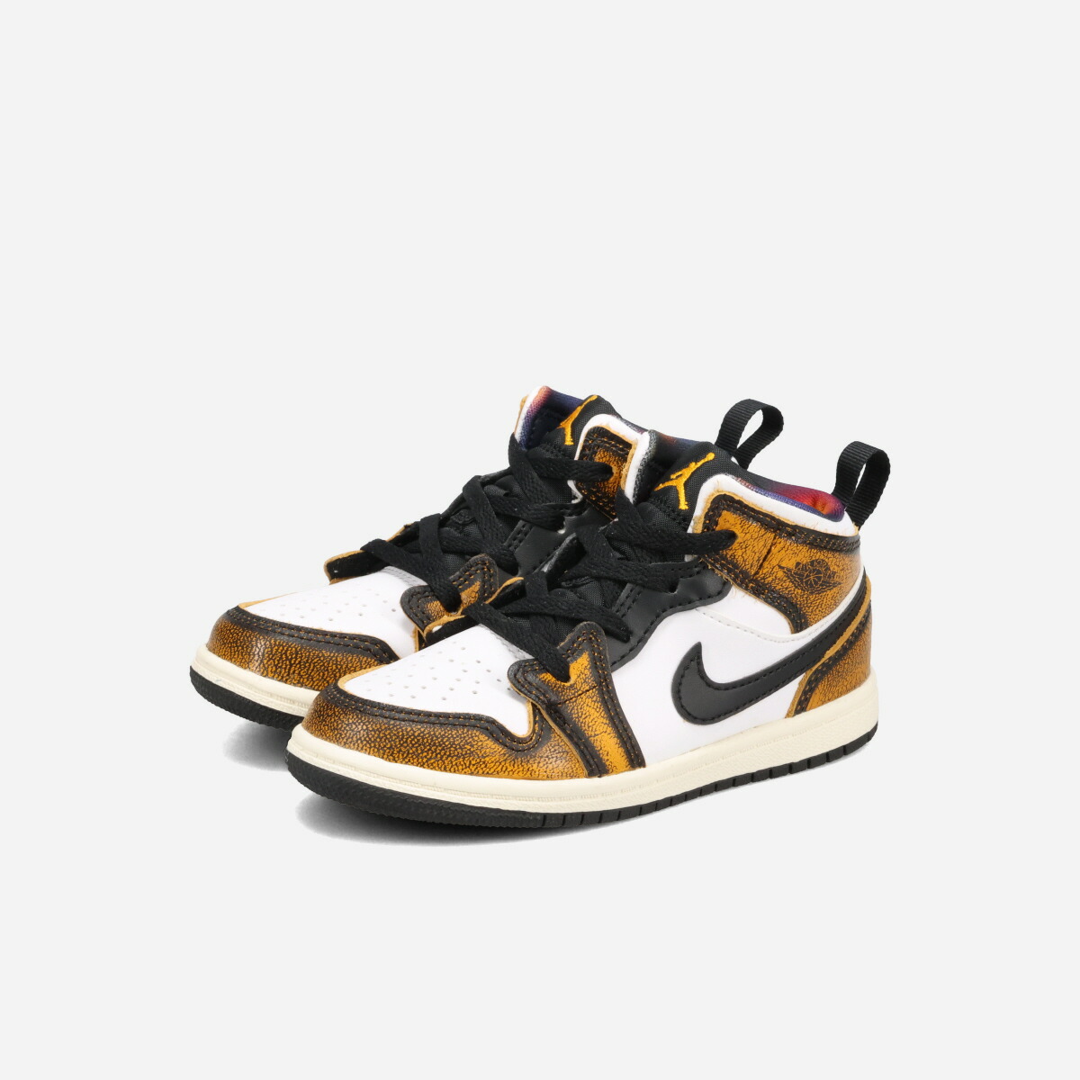 楽天市場】NIKE JORDAN 1 MID ALT(TD) black/very berry-white