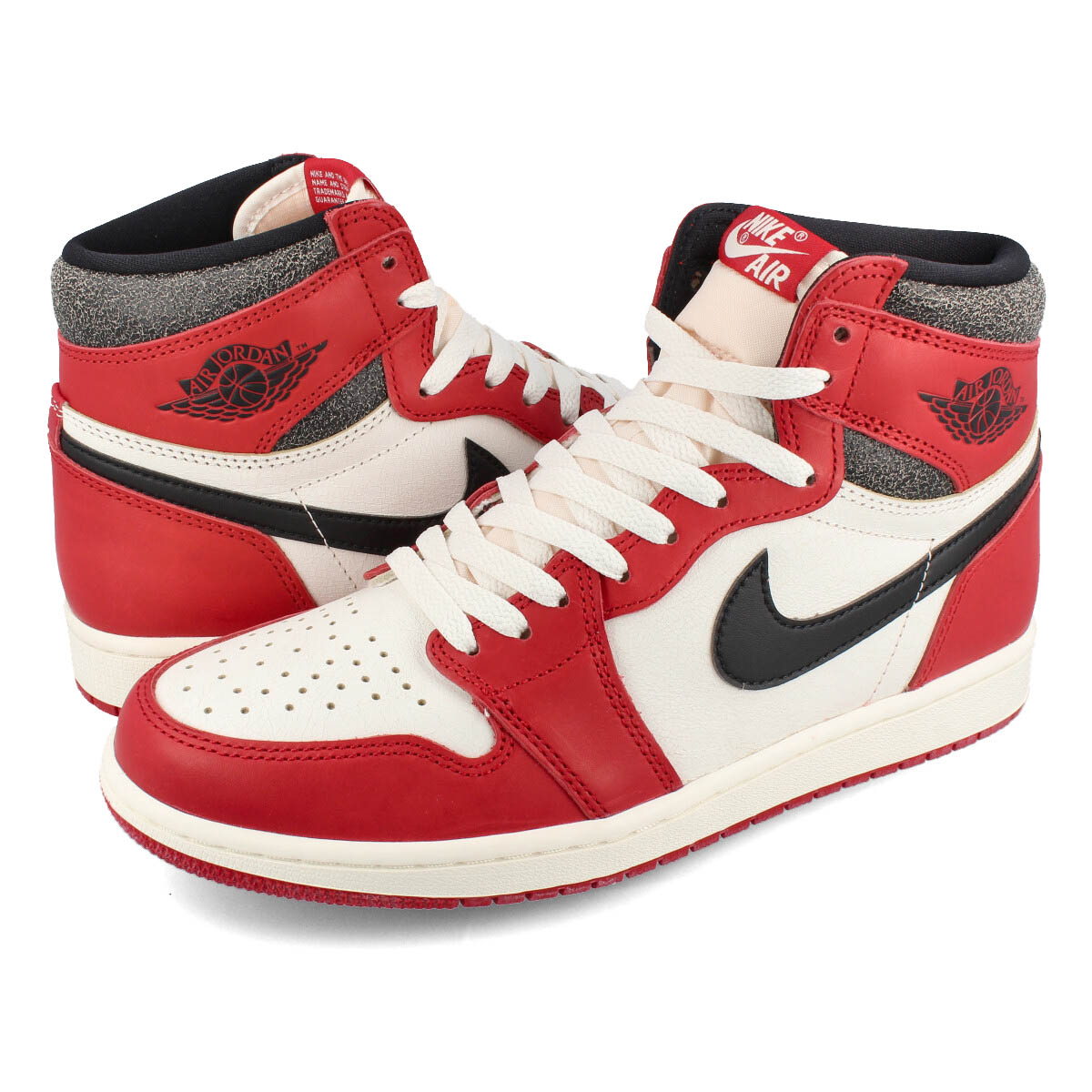 楽天市場】15時までのご注文で即日発送 AIR JORDAN 1 RETRO HIGH OG GS 【CHICAGO LOST FOUND】 ナイキ エア ジョーダン 1 レトロ ハイ OG GS VARSITY RED/BLACK/SAIL/MUSLIN レッド ブラック ホワイト FD1437--612 : SELECT LOWTEX