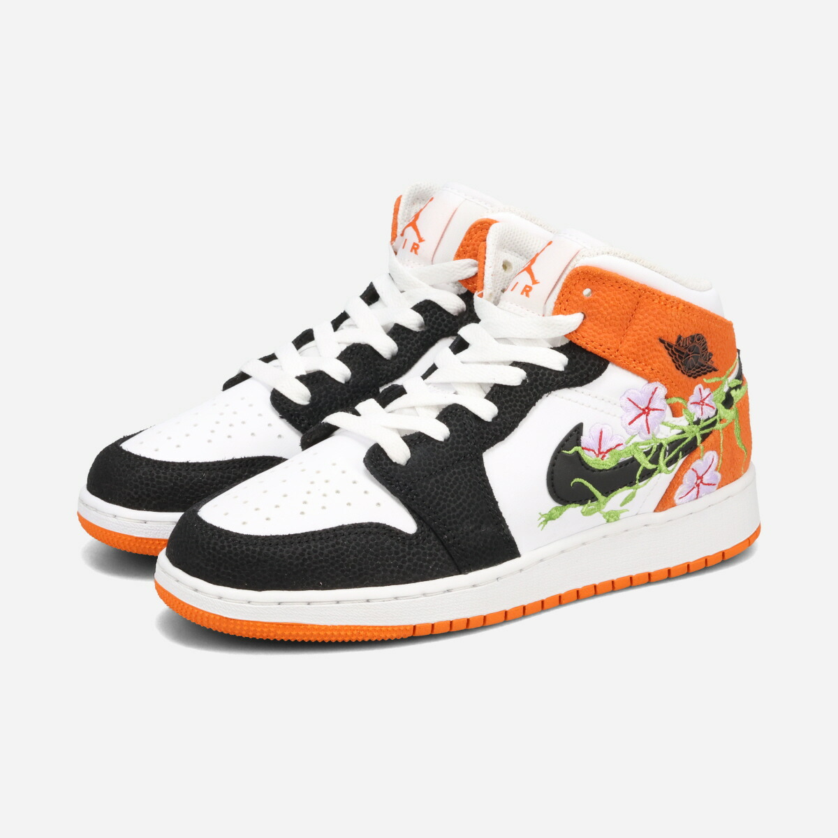 楽天市場】NIKE AIR JORDAN 1 MID SE (GS) LEOPARD black/pale