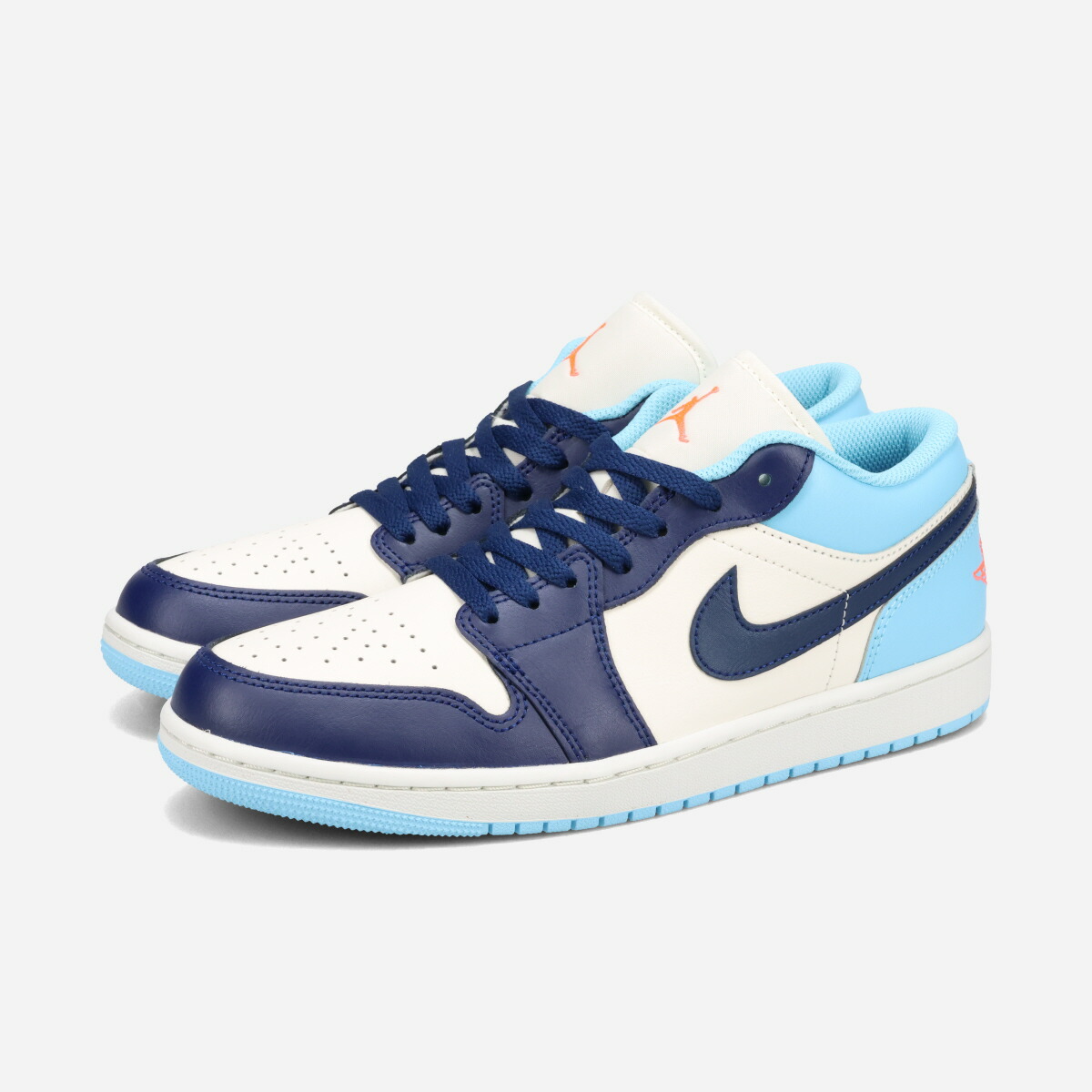 NIKE AIR JORDAN 1 LOW ナイキ エア ジョーダン 1 ロー メンズ スニーカー ローカット SAIL/BLUE CHILL/HOT LAVA/BLUE VOID ブルー 553558-149
