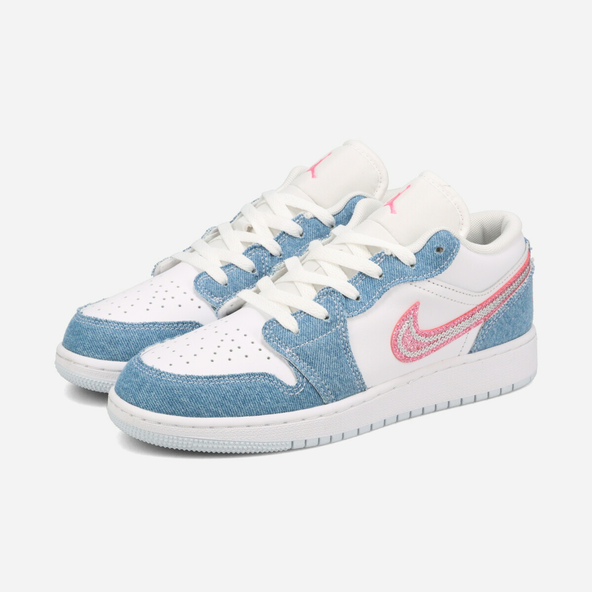 楽天市場】ナイキ GS エア ジョーダン 1 ミッド デニム NIKE GS AIR
