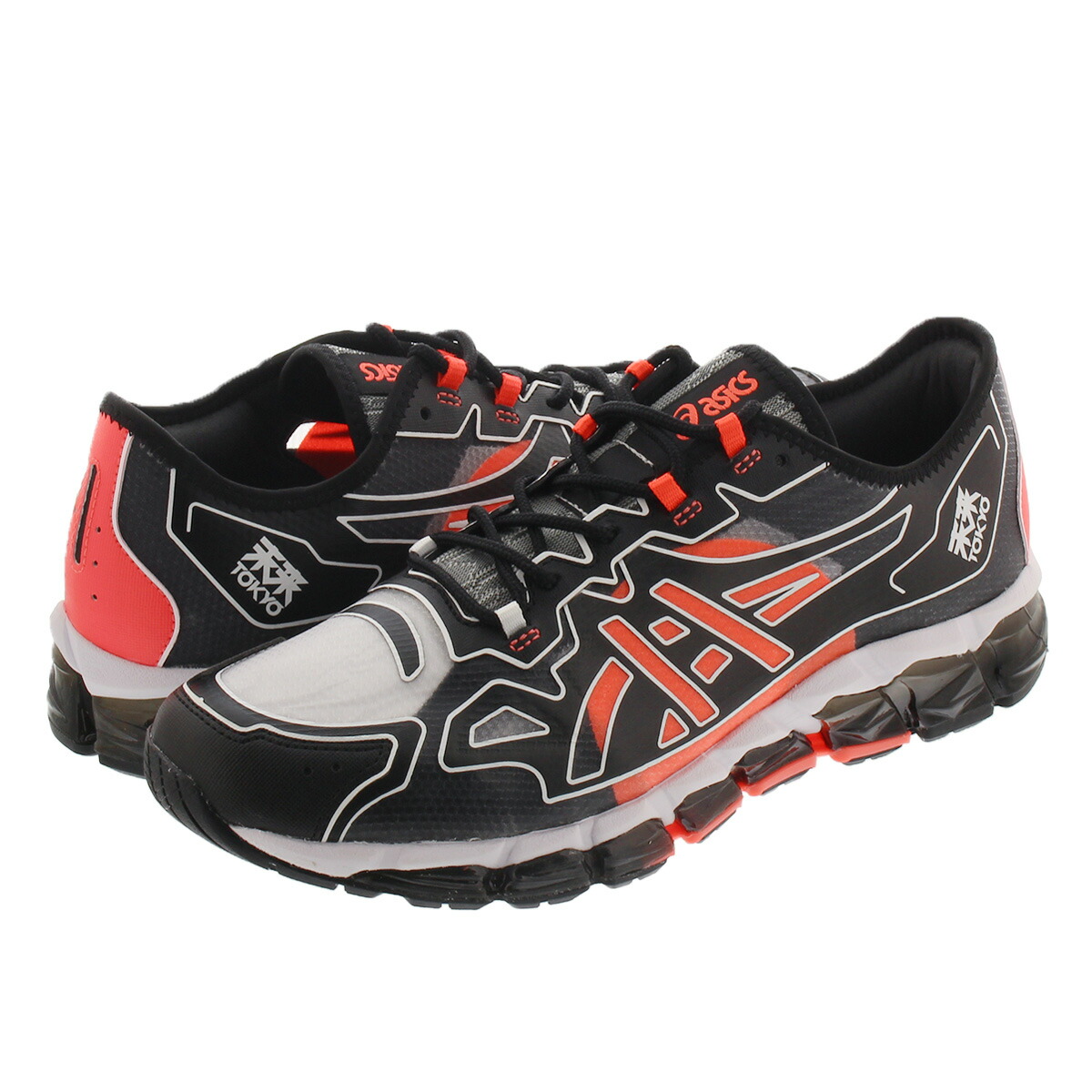 asics gel quantum 360 red and black
