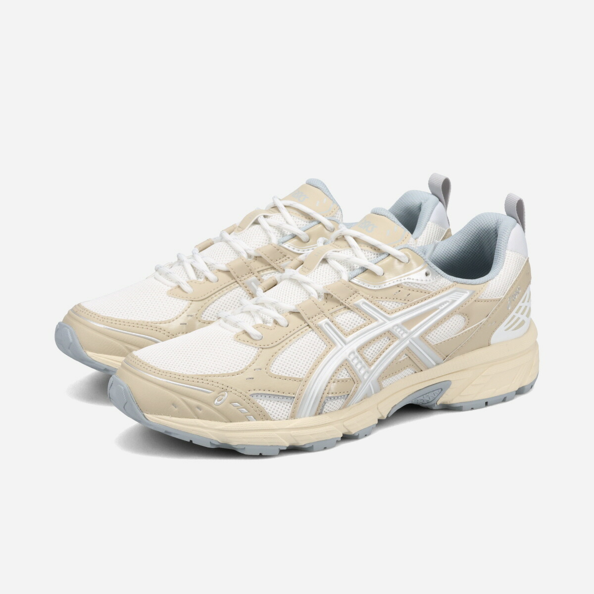 ASICS SPORTSTYLE GEL-NUNOBIKI アシックス スポーツスタイル ゲル ヌノビキ メンズ レディース スニーカー ローカット WHITE/PUTTY ホワイト 1203A536-108