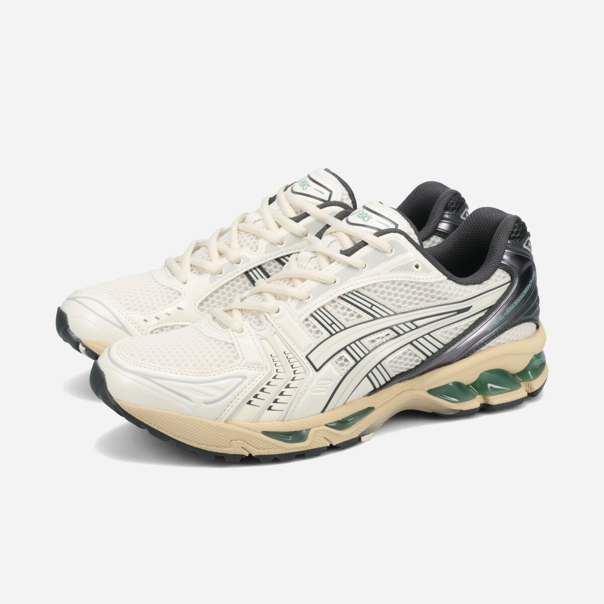 【4月30日(木)発売】 ASICS SPORTSTYLE GEL-KAYANO 14 アシックス スポーツスタイル ゲル カヤノ 14 メンズ スニーカー ローカット CREAM/OBSIDIAN GREY ホワイト 1203A537-113