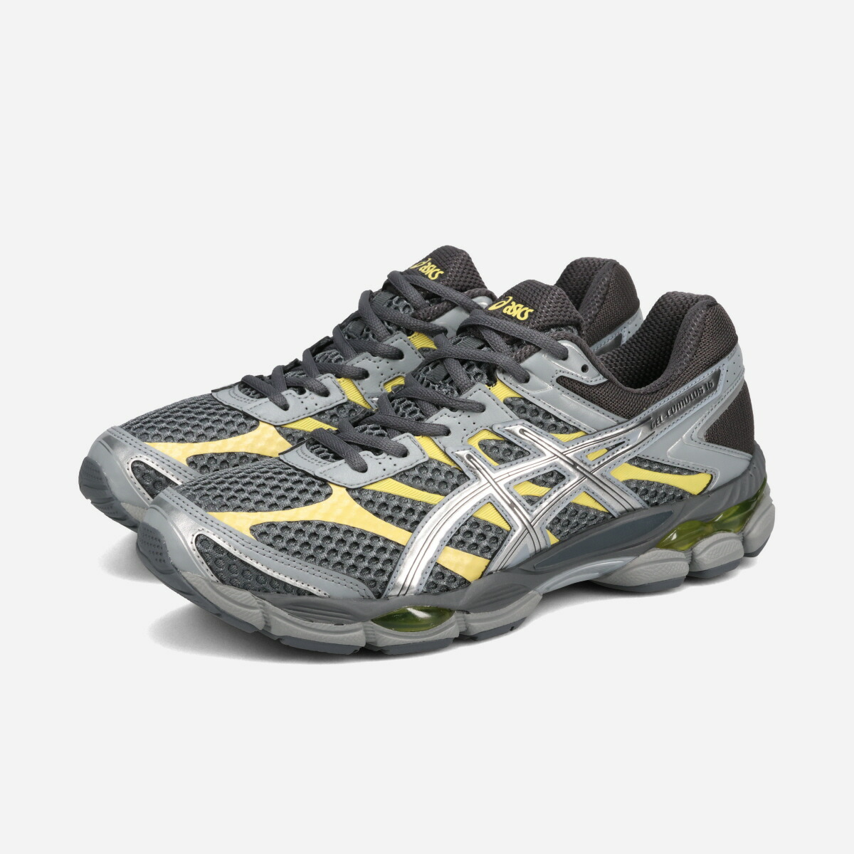 ASICS SPORTSTYLE GEL-CUMULUS 16 アシックス スポーツスタイル ゲル キュムラス 16 メンズ スニーカー ローカット CARRIER GREY/PURE SILVER グレー 1203A733-020