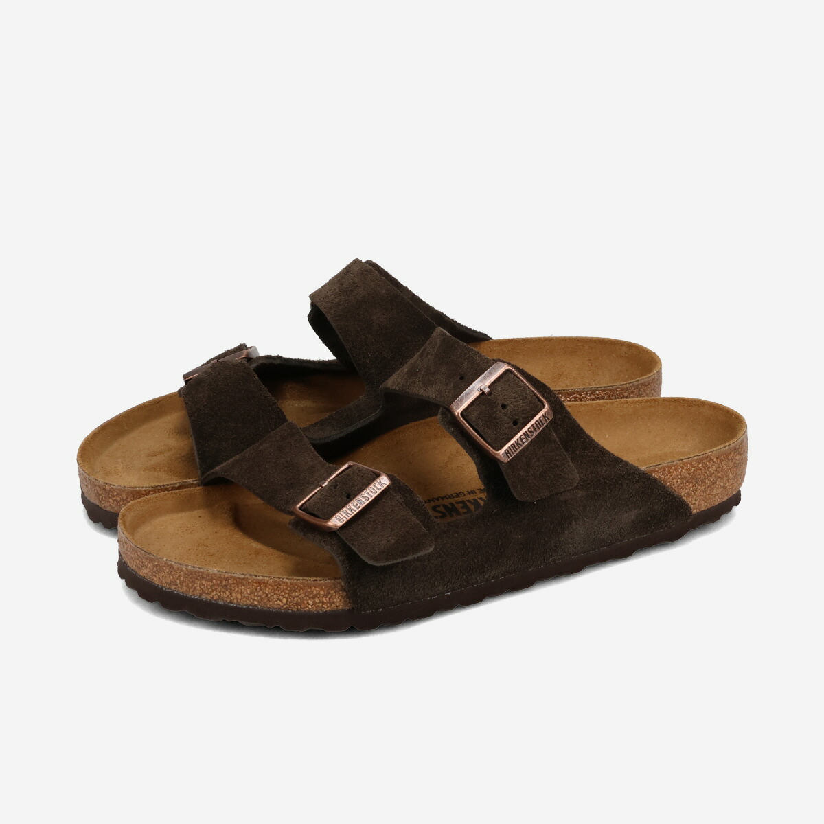 ビルケンシュトック アリゾナ ベージュ スエード サンダル