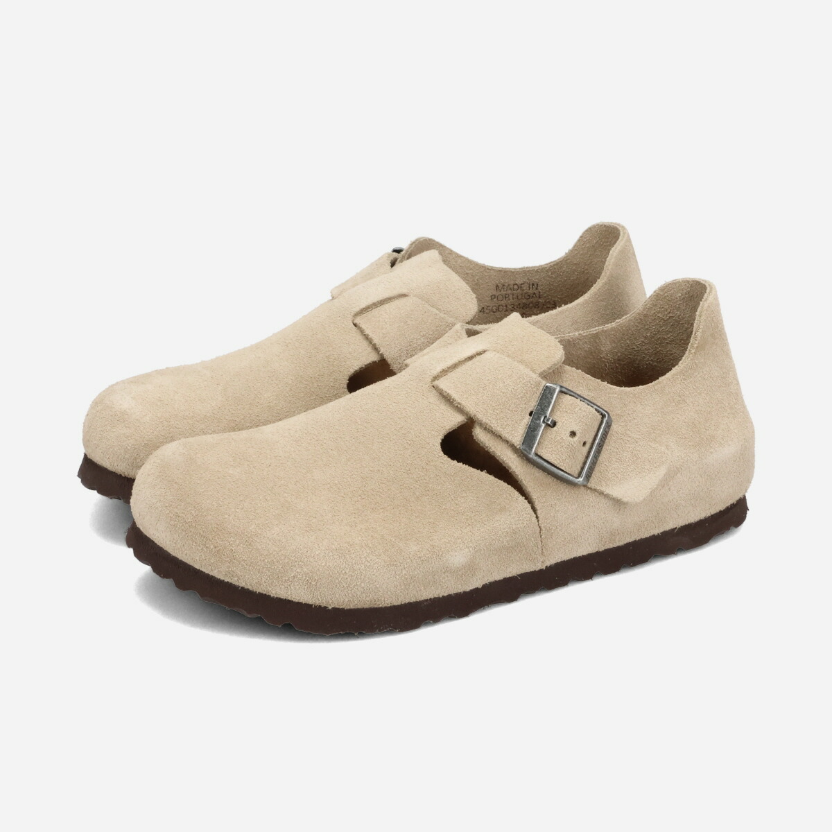 BIRKENSTOCK LONDON SUEDE LEATHER ナローフィット ビルケンシュトック ロンドン スエードレザー レディース サンダル TAUPE(1010504)｜KICKS LAB. 店