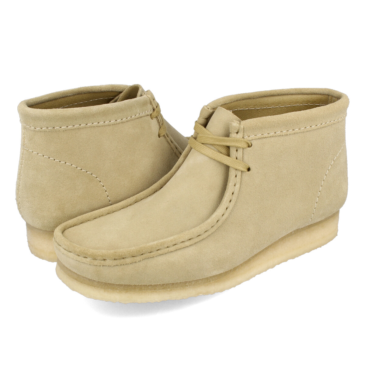 クラークス WALLABEE BOOT ワラビー ブーツ maple UK9.5 【期間限定お