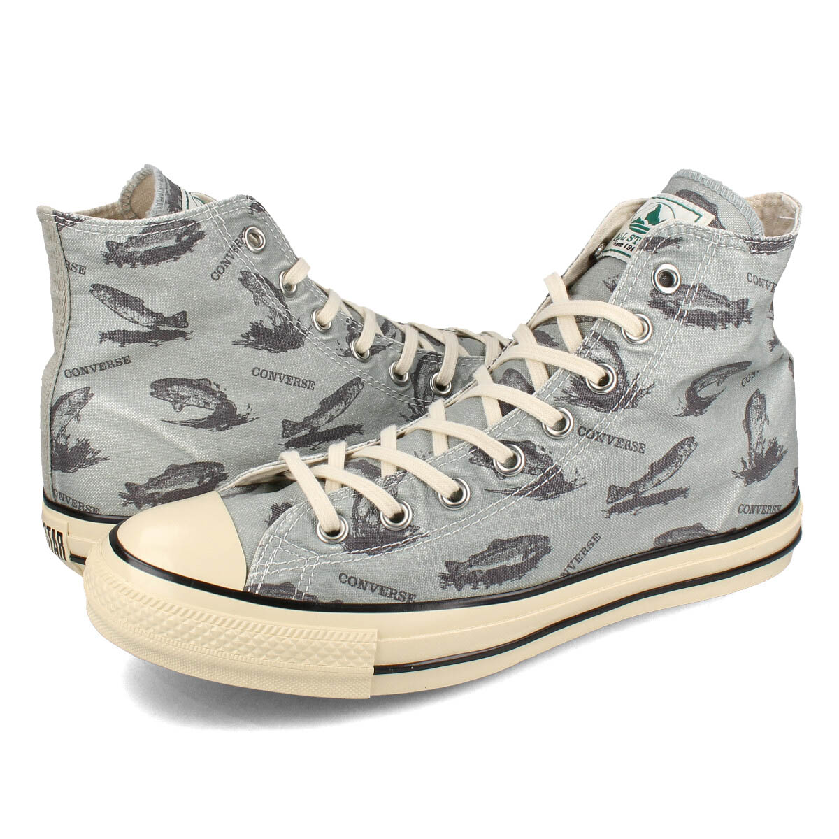 【ブラックフライデー】 CONVERSE ALL STAR US HUNTING HI コンバース オールスター US ハンティング HI メンズ レディース スニーカー ハイカット TROUT グレー 31312051画像