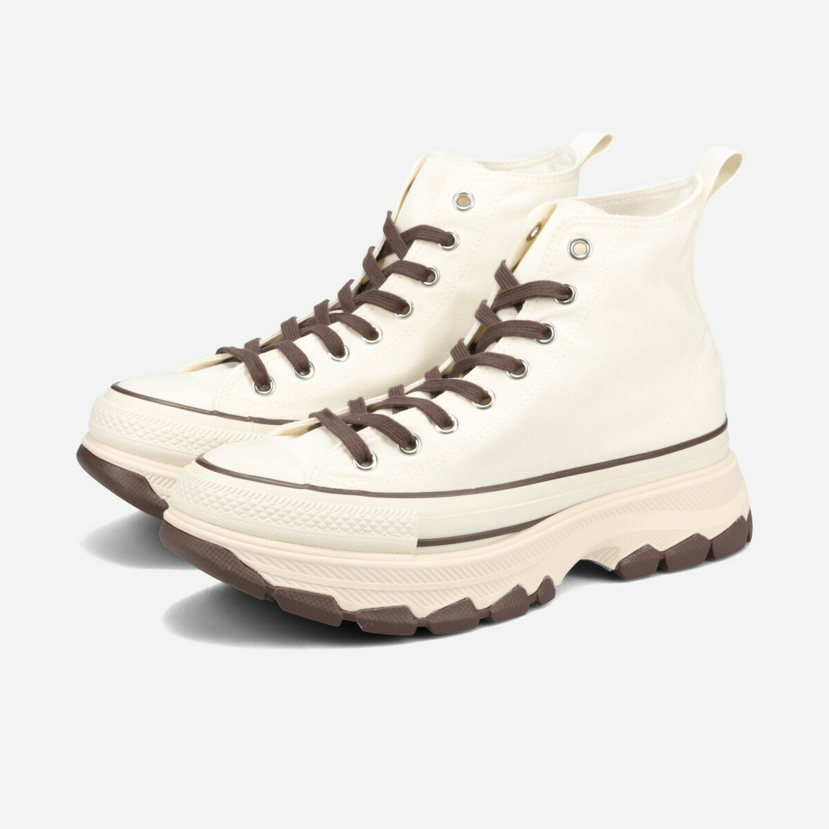 【30%OFF】 CONVERSE ALL STAR TREKWAVE CB HI コンバース オールスター トレックウエーブ CB HI メンズ レディース スニーカー ハイカット OFF WHITE/COFFEE ベージュ 31315861