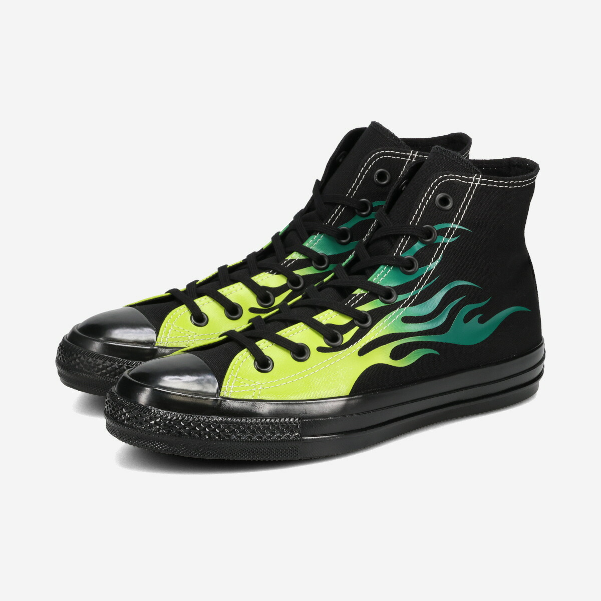 CONVERSE ALL STAR AGED IGNT HI コンバース オールスター エイジド IGNT HI メンズ スニーカー ハイカット BLACK/GREEN FLAME ブラック 31317131