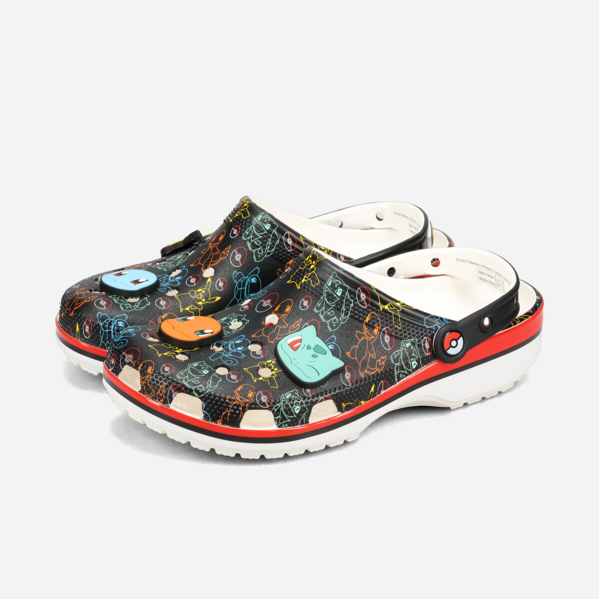 楽天市場】【クロックス ポケモン プリント クラシック クロッグ