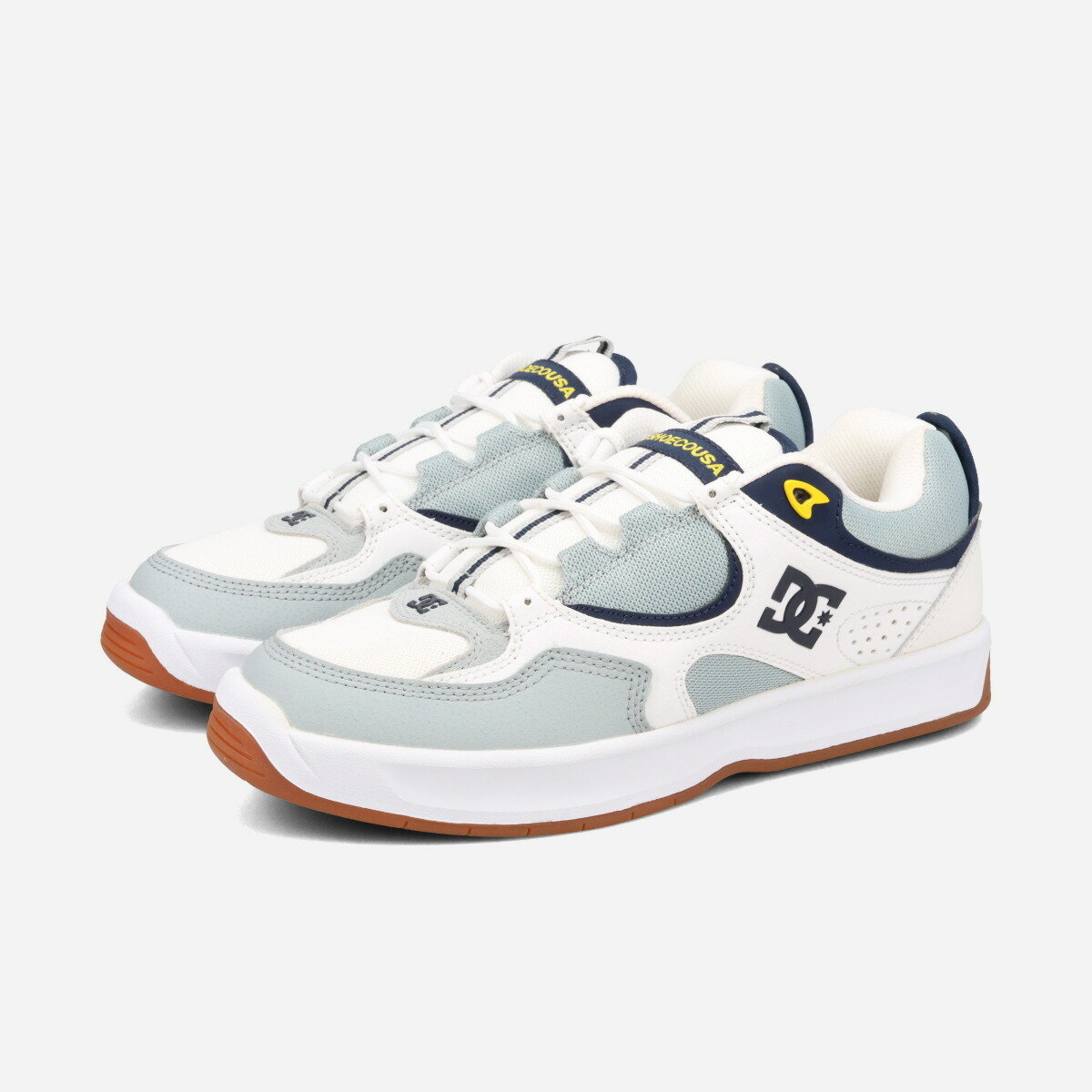 【プライスダウン】 DC SHOES KALYNX ZERO ディーシー シューズ カリンクス ゼロ メンズ スニーカー ローカット WHITE/GREY ホワイト DS241001-WGY [1]画像