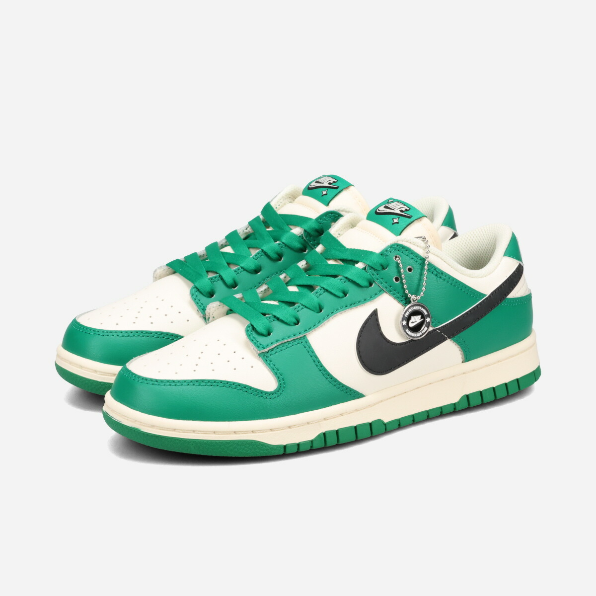 NIKE DUNK LOW RETRO SE 【LOTTERY】 ナイキ ダンク ロー レトロ SE メンズ スニーカー ローカット PALE IVORY/BLACK/MALACHITE/PALE IVORY グリーン アイボリー DR9654-100