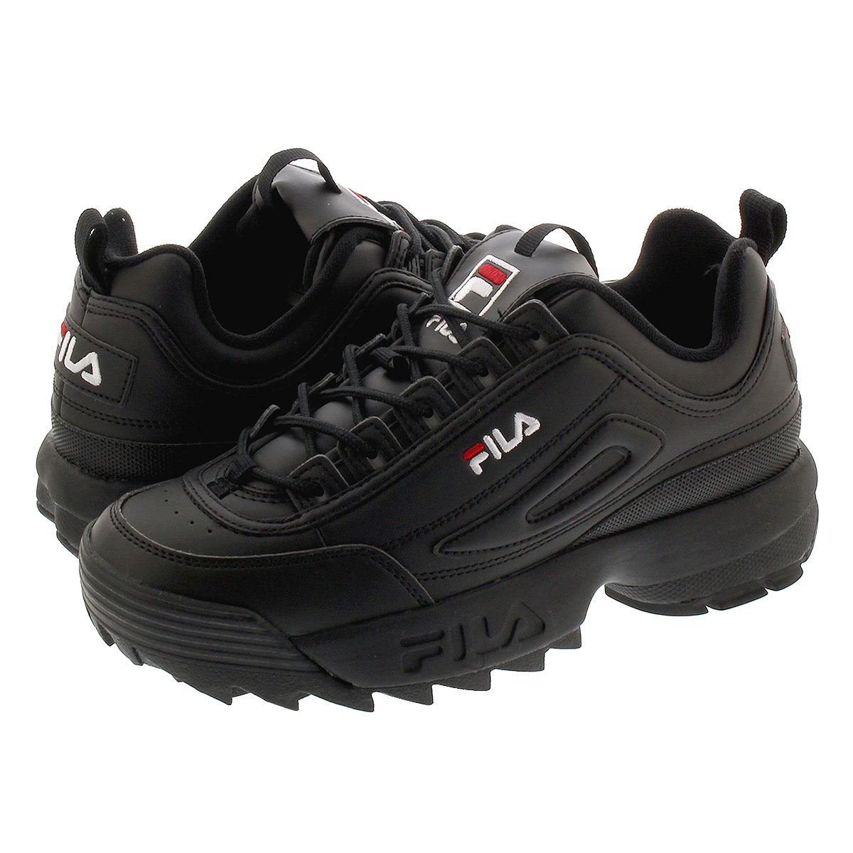 fila disruptor ii black