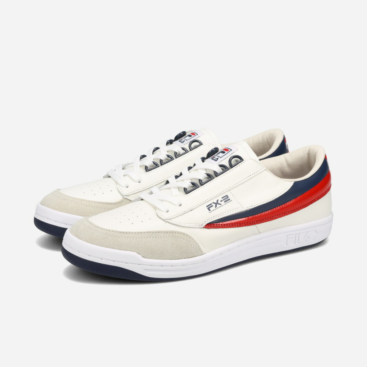 FILA FX-2 JAPAN フィラ エフエックスツー ジャパン メンズ スニーカー ローカット 日本製 WHITE ホワイト JFW25001-113