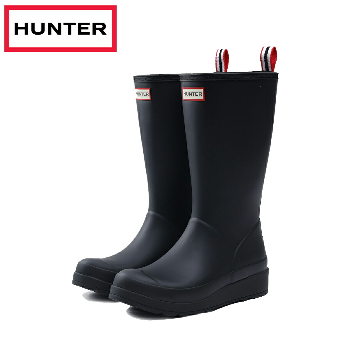 HUNTER ORIGINAL PLAY BOOT TALL ハンター レディース オリジナル プレイ トールブーツ WFT2007RMA-BLK