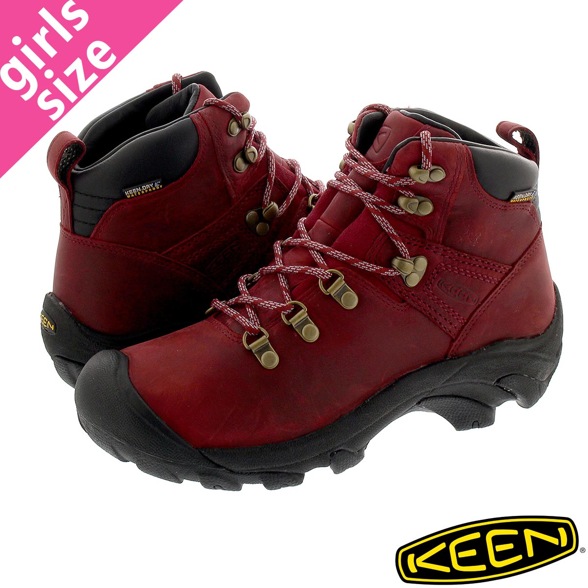 楽天市場 Keen Women Pyrenees レディース キーン ピレニーズ Tibetan Red Black Select Shop Lowtex