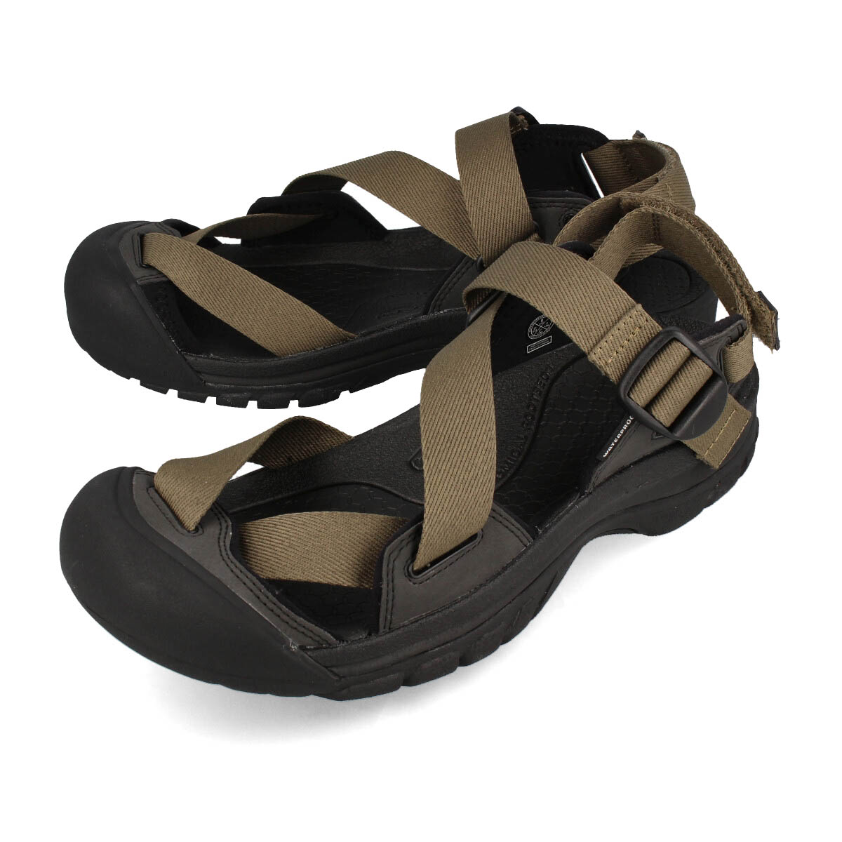 KEEN MEN ZERRAPORT II キーン メン ゼラポート 2 MILITARY OLIVE BLACK 1026029