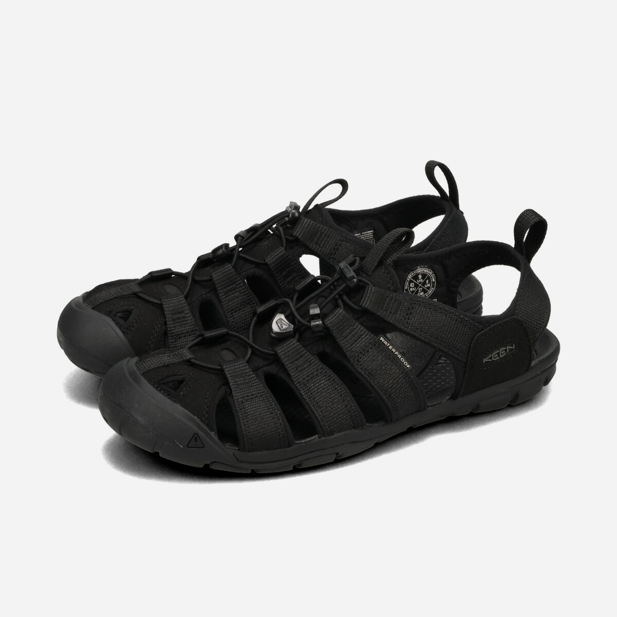 KEEN CLEARWATER CNX 【メンズ】キーン クリアウォーター CNX TRIPLE BLACK 1026311
