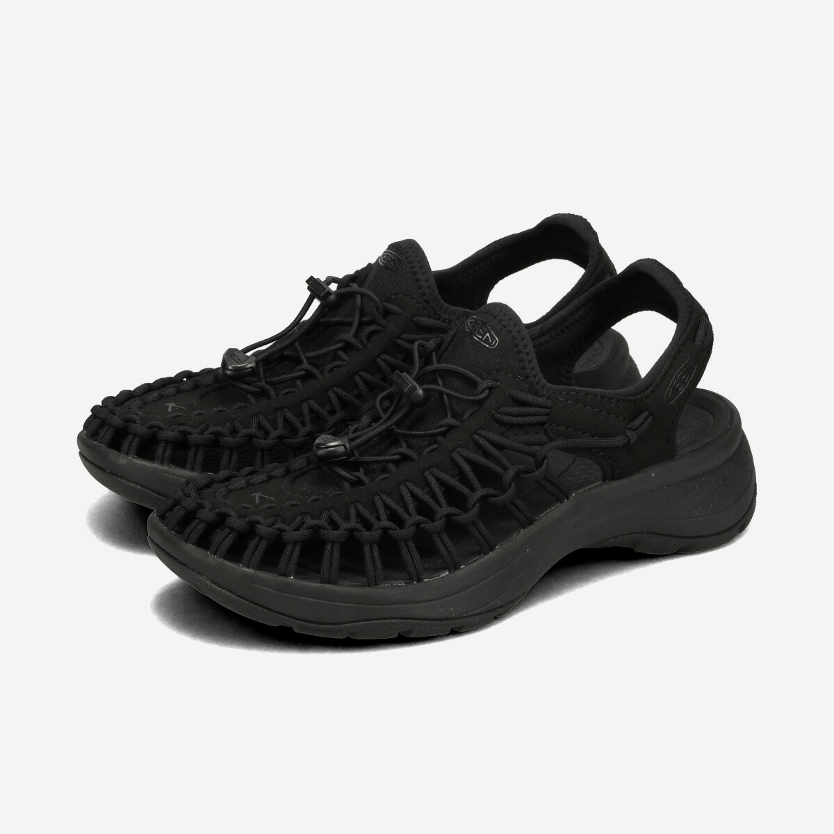 KEEN WOMEN UNEEK ASTORIA キーン ユニーク アストリア レディース ローカット BLACK/BLACK ブラック 1027292|KICKS LAB. 店