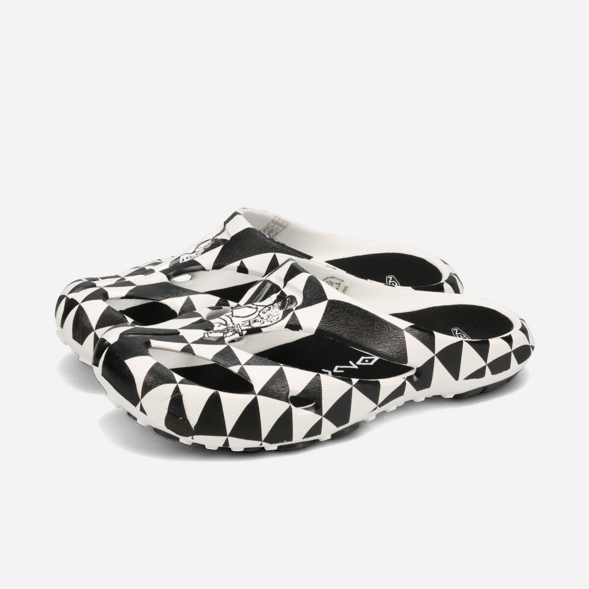 KEEN SHANTI ARTS ESOW &times; GINZA GL キーン シャンティ アーツ メンズ レディース サンダル STAR WHITE/BLACK ホワイト 1031821｜KICKS LAB. 店