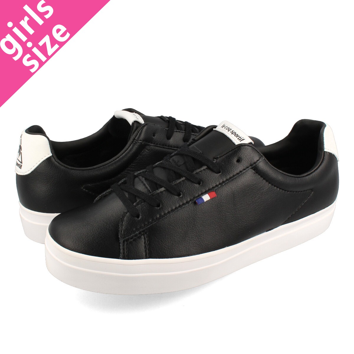 人気満点 楽天市場 Le Coq Sportif Teluna Pf Lx Feminin ルコック スポルティフ Pf Lx Black Ql3rjc02bk Select Shop Lowtex Rakuten Parragon Cl