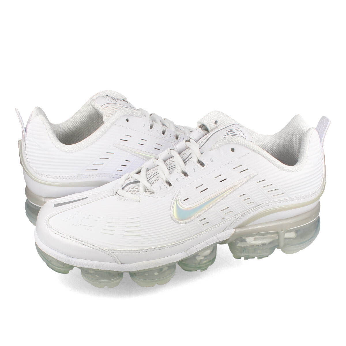 15時迄のご注文で即日発送可 NIKE AIR VAPORMAX 360 ナイキ ヴェイパー マックス 360 メンズ ローカット WHITE/WHITE/REFLECT SILVER/WHITE ホワイト ck9671-100画像