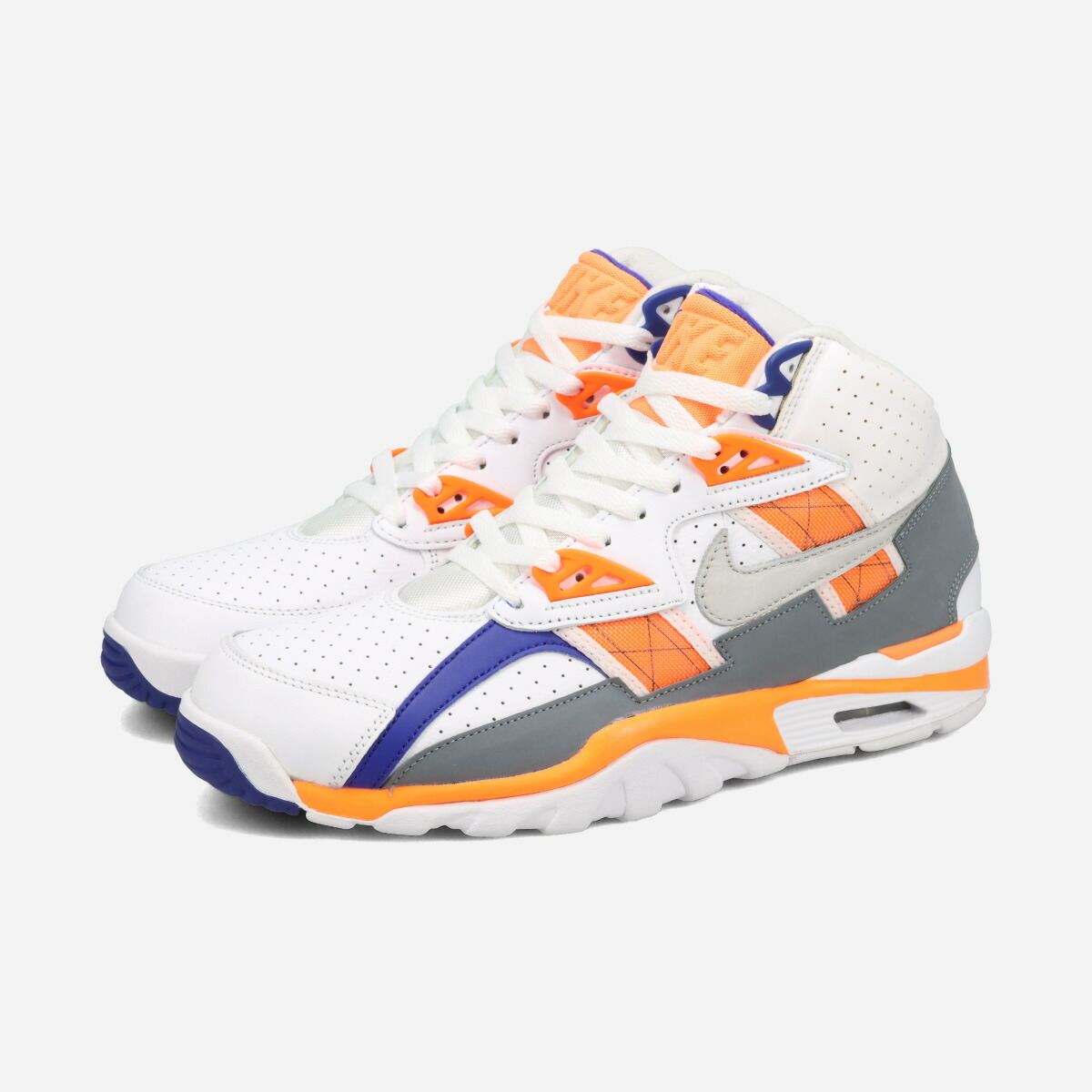 NIKE AIR TRAINER SC HIGH 【AUBURN 2022】 ナイキ エアトレーナー SC ハイ 【オーバーン 2022】 海外限定 日本未発売モデル メンズ スニーカー ハイカット SAIL/LIGHT ZEN GREY/TART ホワイト DV2212-100
