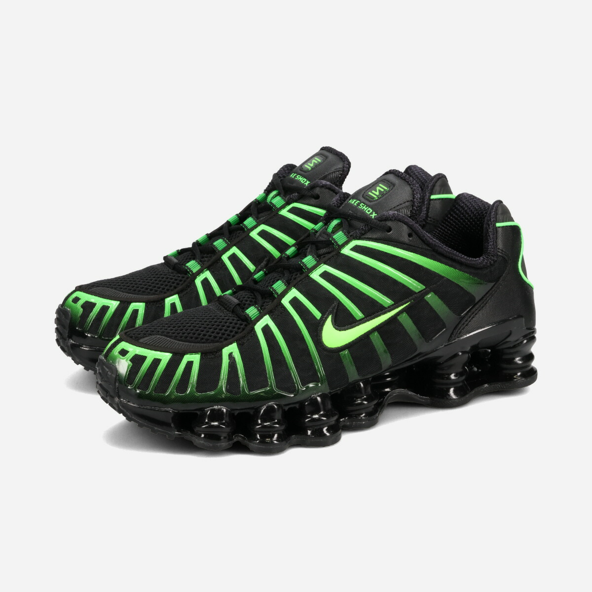 Nike Shox ブラックスニーカー 楽天市場】【 NIKE SKEPTA X SHOX TL / BLACK METALLIC SILVER