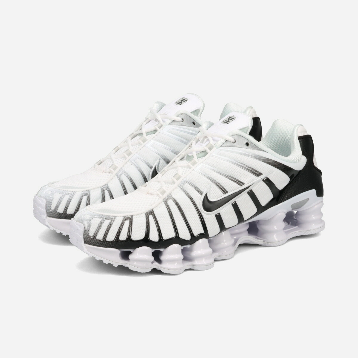 【新品・未使用品】NIKE SHOX TL ホワイト※最終価格 ナイキ】SHOX TL WHITE/ MAX ORANGE ☆送料・関税込☆ (Nike