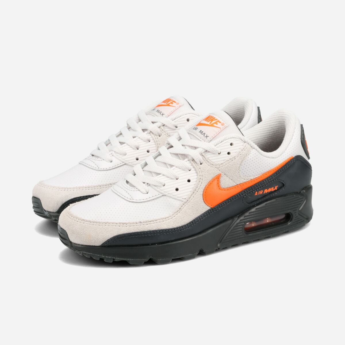 【新品23.5cm】NIKE｜エアジョーダン１GS｜ホワイト/ライトオレンジ Jordan Brand（NIKE） - 【新品23.5cm】NIKE｜エアジョーダン
