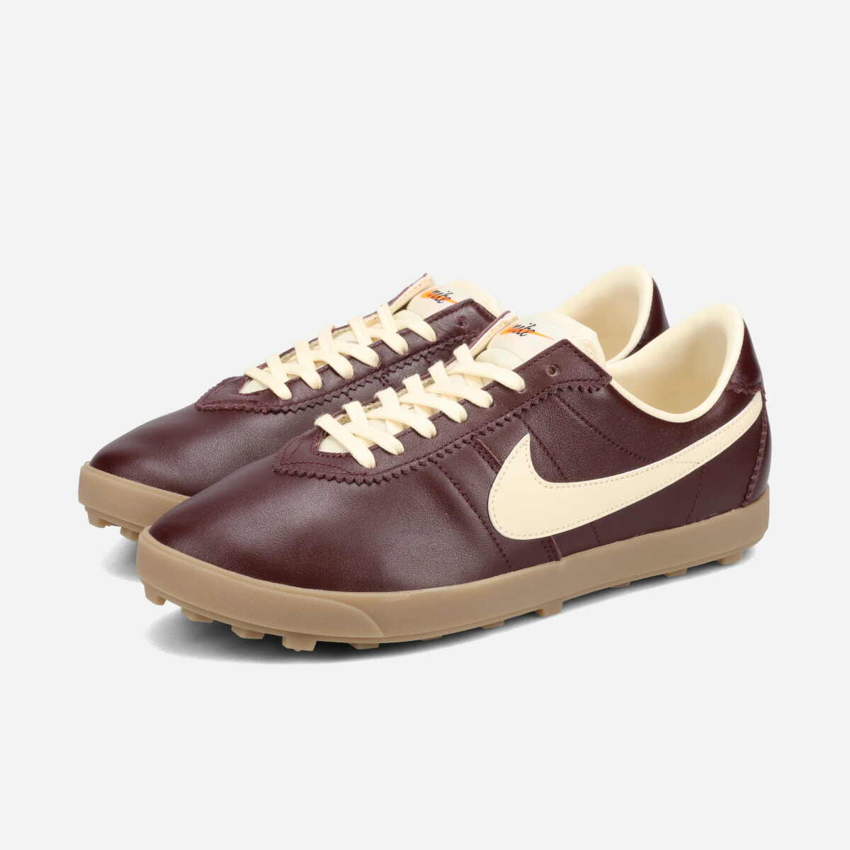 NIKE WMNS ASTROGRABBER LEATHER ナイキ ウィメンズ アストログラバー レザー メンズ レディース スニーカー ローカット BURGUNDY CRUSH/GUM LIGHT BROWN/MUSLIN ワインレッド II1259-600