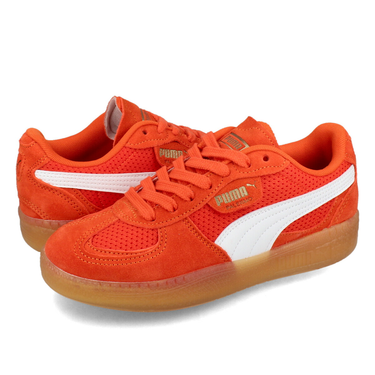スニーカー ^PUMA^ Palermo Red White 39646358 396463-58 PUMA プーマ スニーカー PALERMO 396463-58 パレルモ RED WHITE