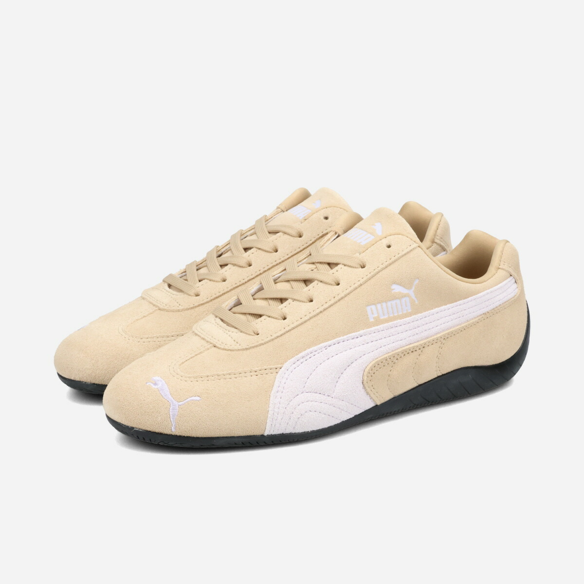 PUMA SPEEDCAT OG プーマ スピードキャット OG メンズ レディース スニーカー ローカット SAND DUNE/LAVENDER POP ベージュ 398846-84