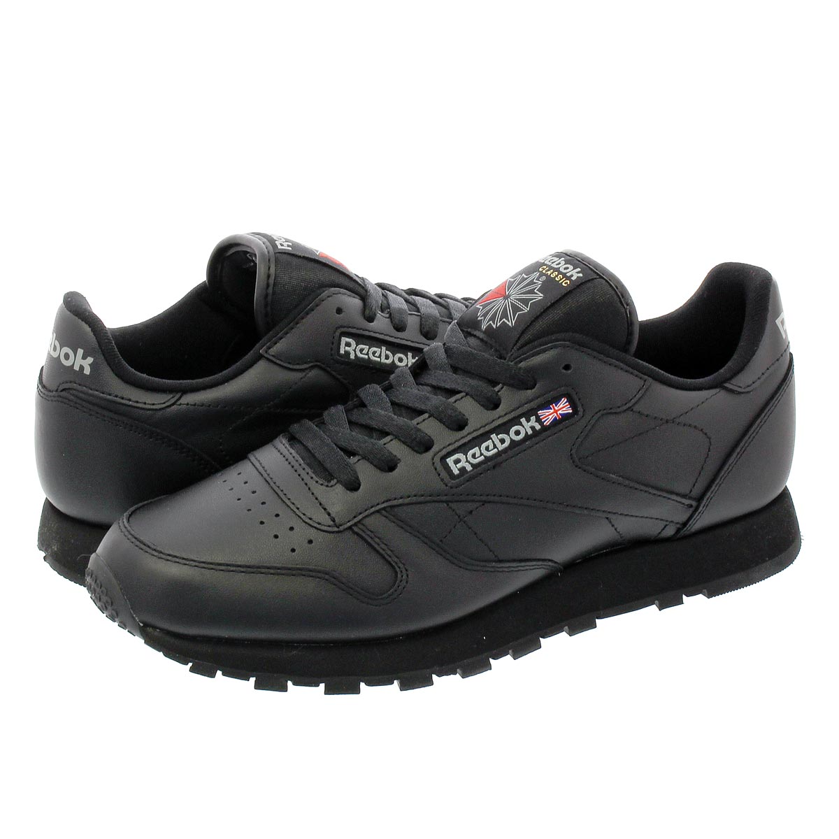 Reebok CL LTHR リーボック クラシック レザー BLACK