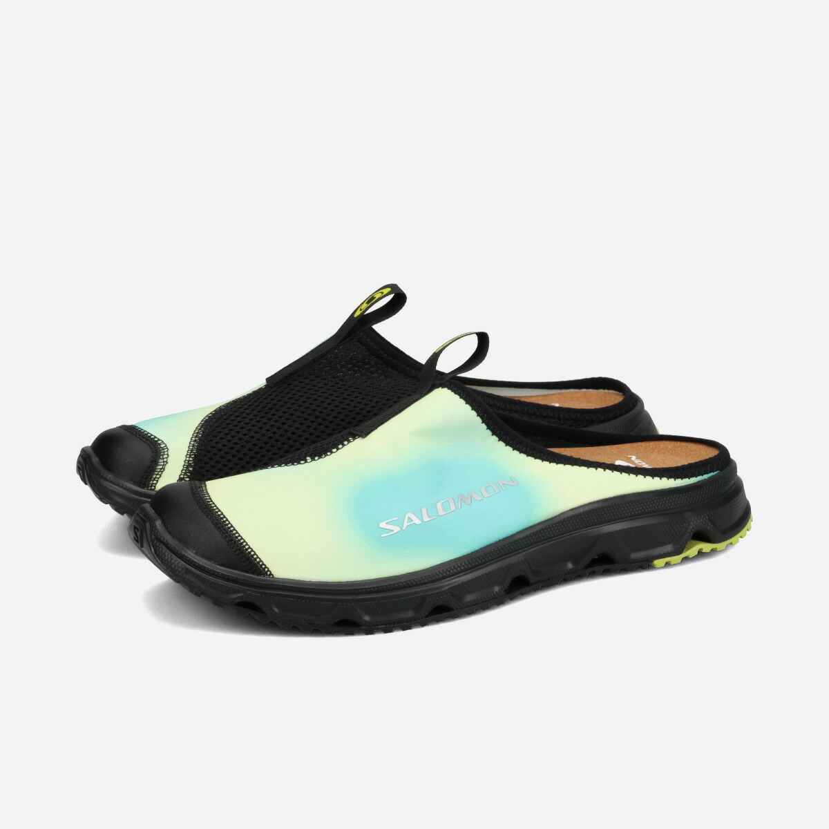 SALOMON RX SLIDE 3.0 SEASONAL サロモン リラックス スライド 3.0 シーズナル メンズ スニーカー ローカット BRIGHT CHARTREUSE/BLACK マルチカラー L49104600｜KICKS LAB. 店