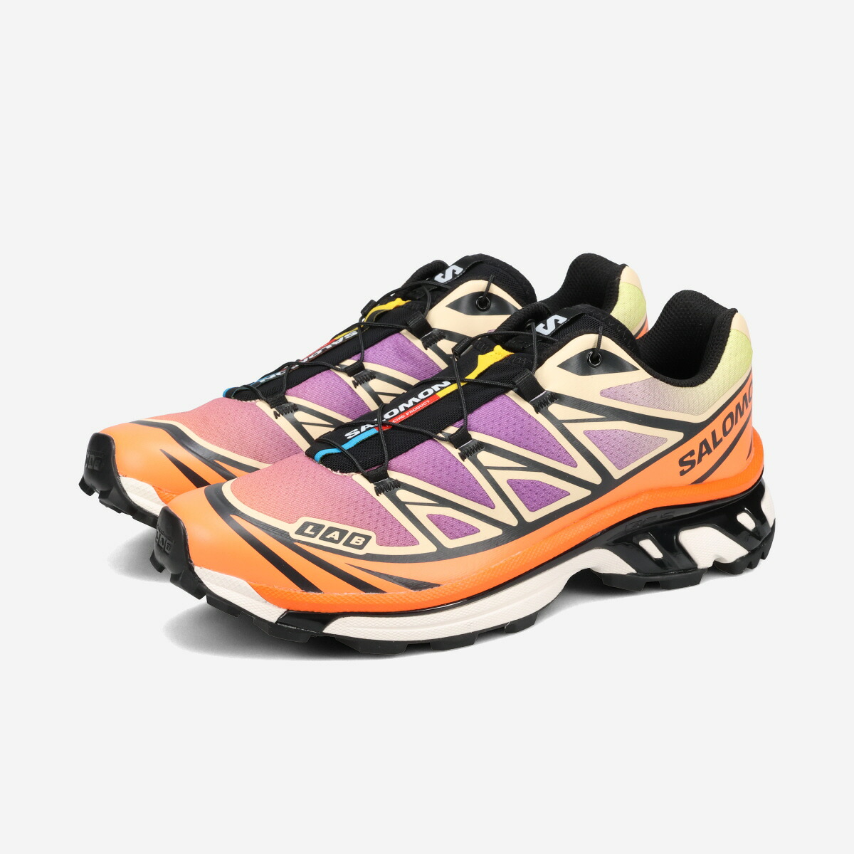 SALOMON XT-6 サロモン エックスティー 6 メンズ レディース スニーカー ローカット BLACK/ALMOND CREAM/DRAGON FIRE ブラック L49154300 21,450円