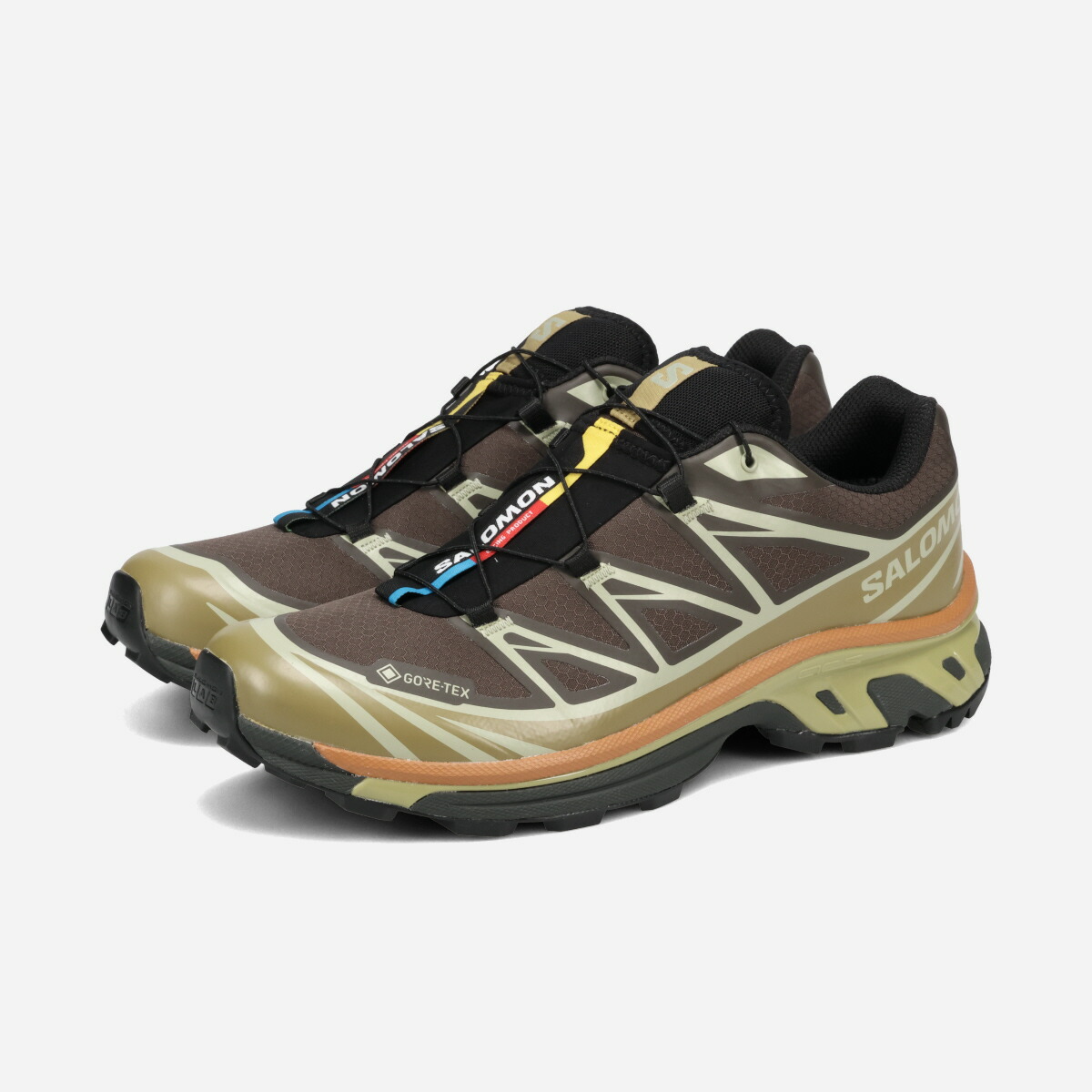 SALOMON XT-6 GTX サロモン エックスティー 6 ゴアテックス メンズ レディース スニーカー ローカット DELICIOSO/TEA/PLANTATION ブラウン L49202100
