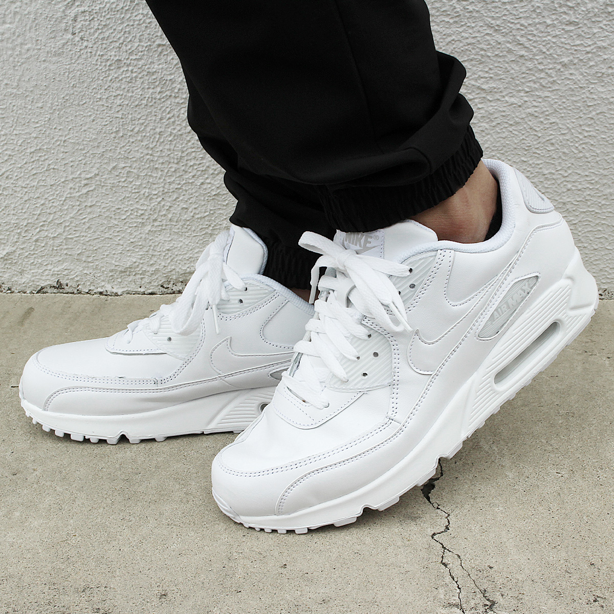 【楽天市場】NIKE AIR MAX 90 LEATHER ナイキ エア マックス 90 レザー WHITE/WHITE 302519-113