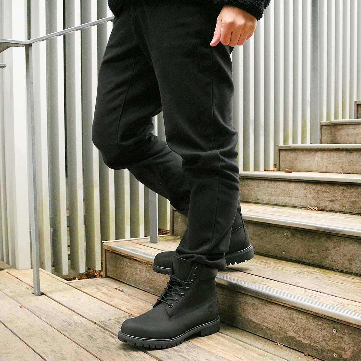 【毎日がお得!値下げプライス】TIMBERLAND6inchBOOTティンバーランド6インチブーツBLACK黒【メンズ】10073