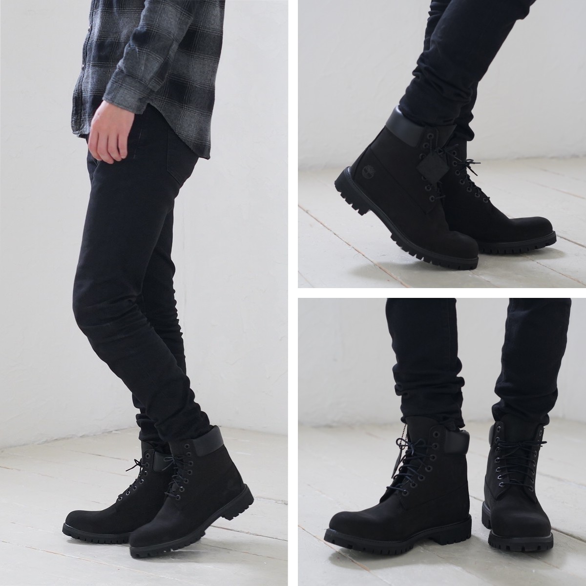 【毎日がお得!値下げプライス】TIMBERLAND6inchBOOTティンバーランド6インチブーツBLACK黒【メンズ】10073
