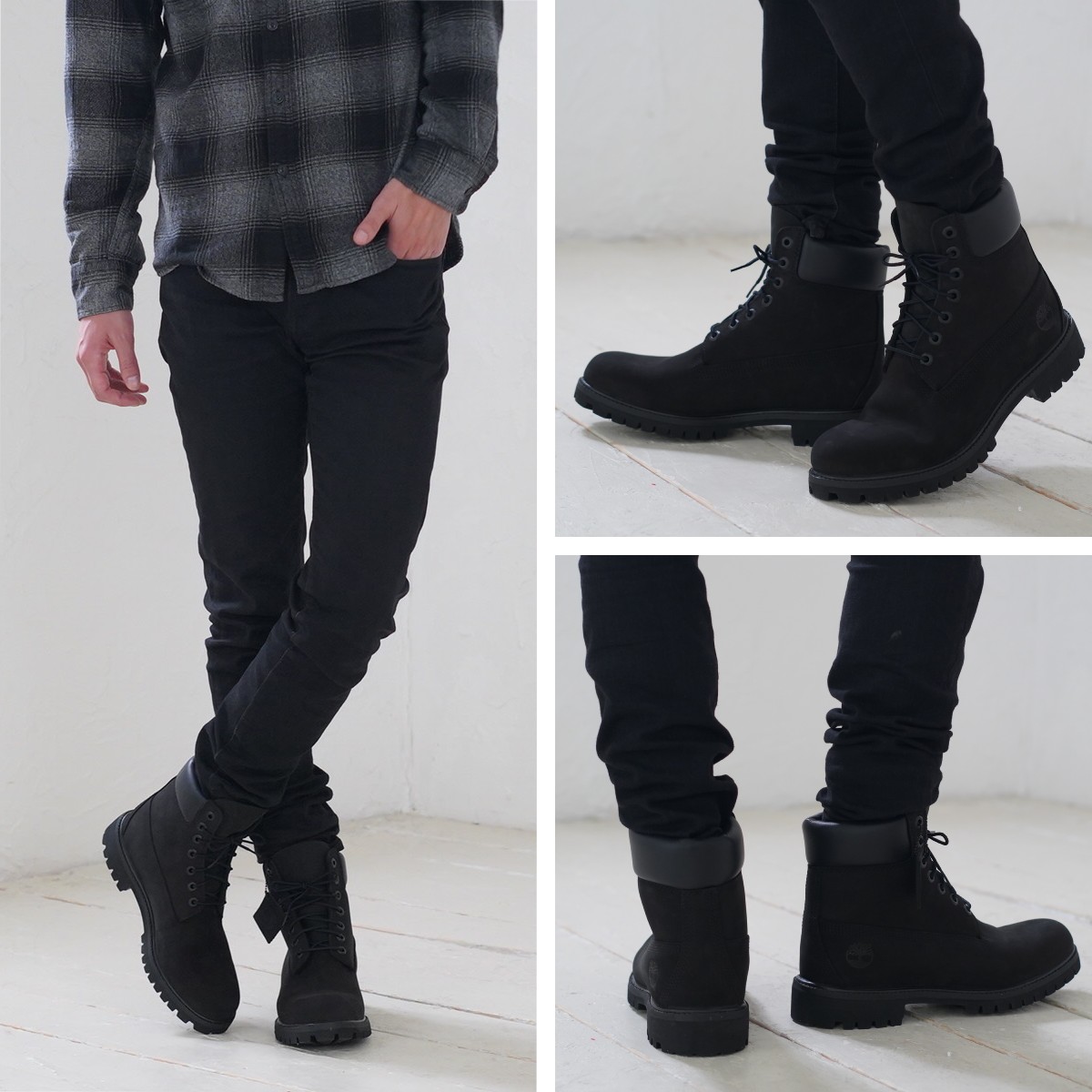 【毎日がお得!値下げプライス】TIMBERLAND6inchBOOTティンバーランド6インチブーツBLACK黒【メンズ】10073