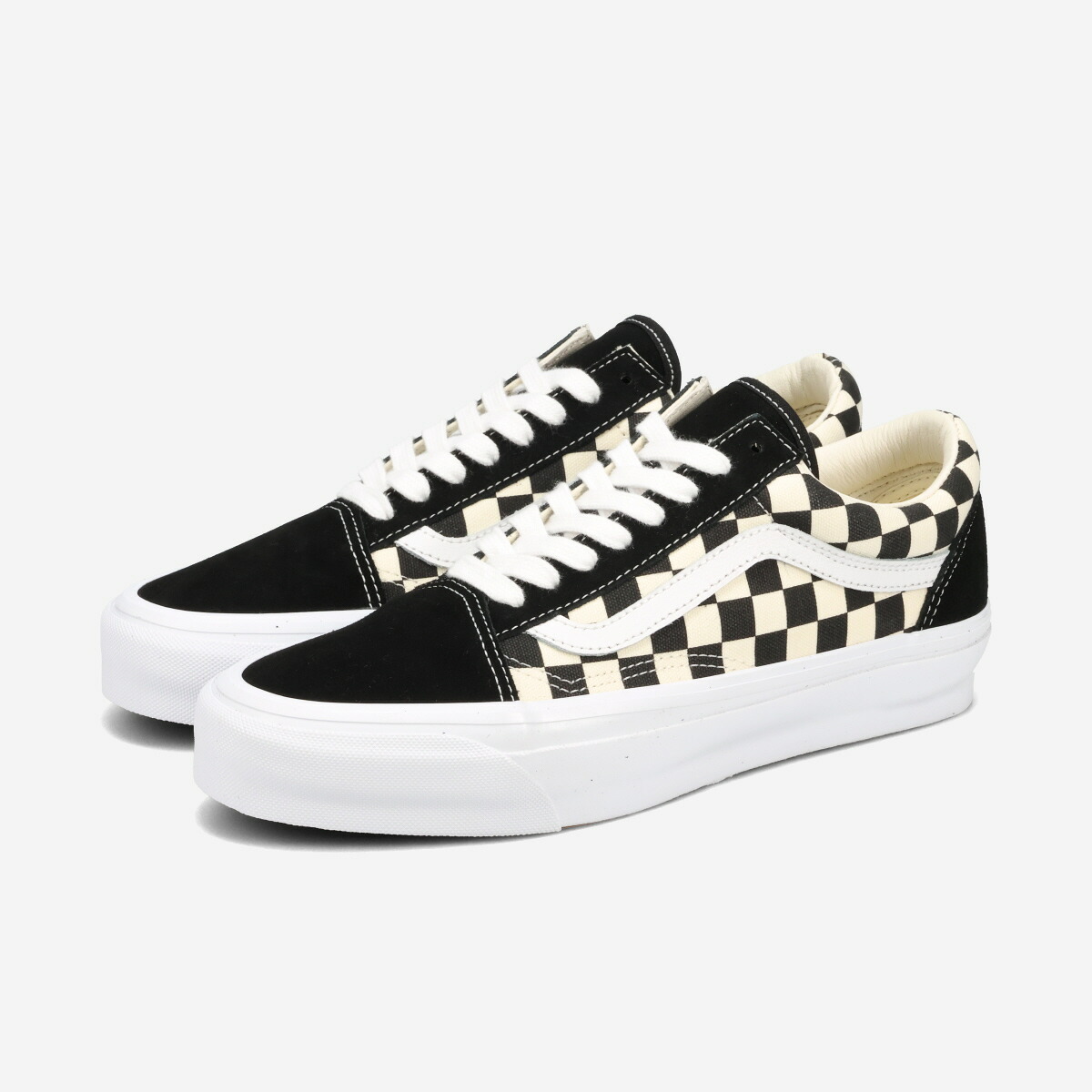 【新品未使用】VANS oldskool チェッカーボード ブラック×ホワイト VANS バンズ オールドスクール 36 OLD SKOOL プレミアム チェッカー